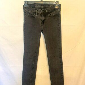 SEXY! AllSaints Spitalfields ~ Black Cotton Low Rise Skinny Fit Jeans ~ Sz. 25